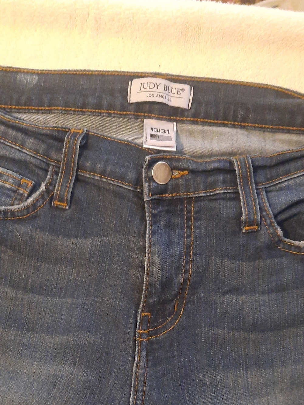 Judy Blue Women's Mid-Rise Blue Stretch Jeans